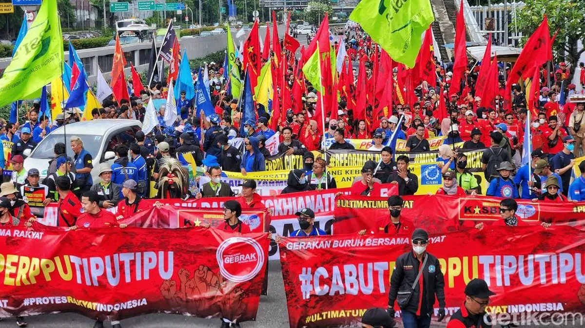 Rencana Demo Besar Buruh Di Jakarta Batal Mendadak, Apa yang Terjadi?