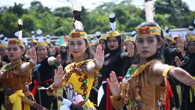 Tari Mandau Pecah Rekor MURI dan Dunia, Bukti Pelestarian Budaya