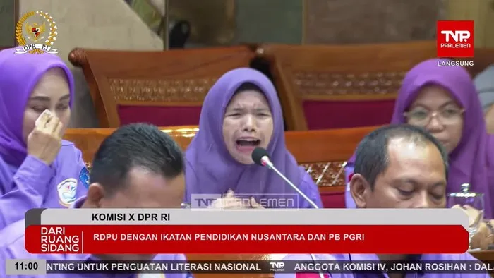 Belum Masuk Database BKN, Guru R4 Suarakan Nasib di DPR
