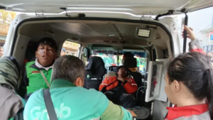 Demo Mako Brimob Ricuh, Ojol Tuntut Keadilan atas Kematian Affan Kurniawan