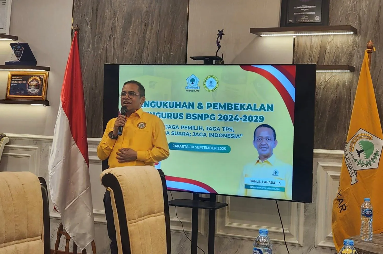 Dikukuhkan, Pengurus BSNPG Usul Hak Pilih Jadi Wajib Pilih