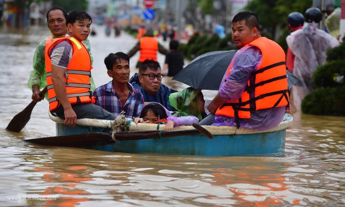 Akibat Hujan yang Tiada Hentinya, Banjir Vietnam Terus Memakan Korban