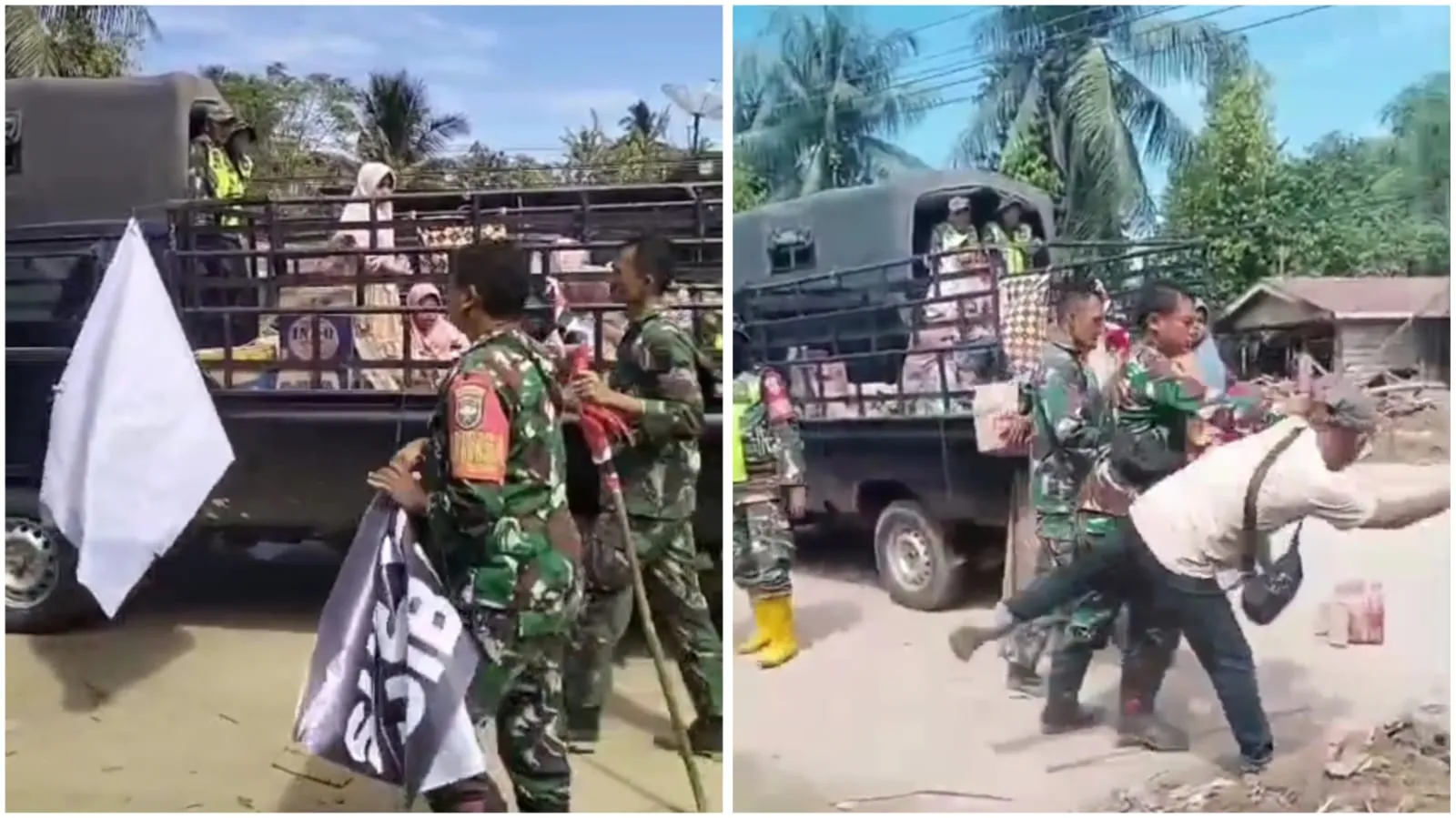 Publik kembali dihebohkan dengan unggahan video kerusuhan dan aksi saling pukul antara sekelompok warga Aceh dan prajurit Tentara Nasional Indonesia (TNI) di Kota Lhokseumawe, Aceh, Kamis (25/12/2025).