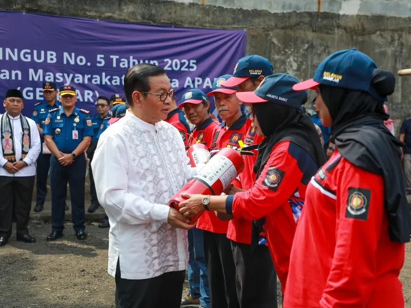 Buntut Kebakaran Penjaringan, Pramono Targetkan 2 APAR Tiap RT