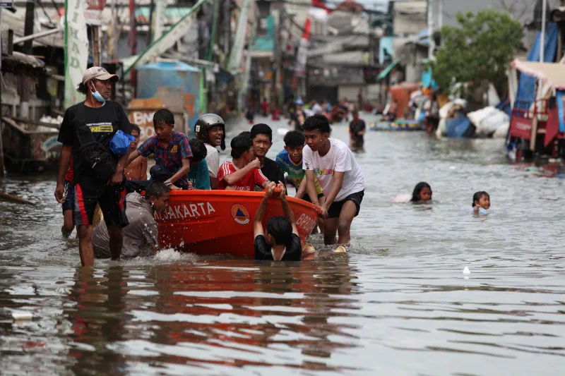 Banjir Rob Melanda Jakut dan Kepulauan Seribu, 16 RT dan 3 Ruas Jalan